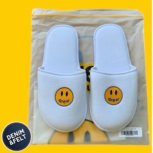 Drew House White Justin Bieber Mascot House Shoes/Slippers |NEW with DUST BAG!😀
